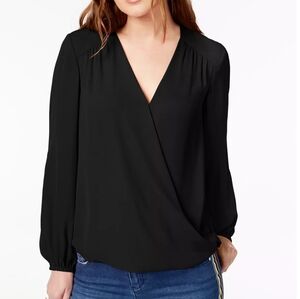 I.n.c. International Concepts Surplice Blouse